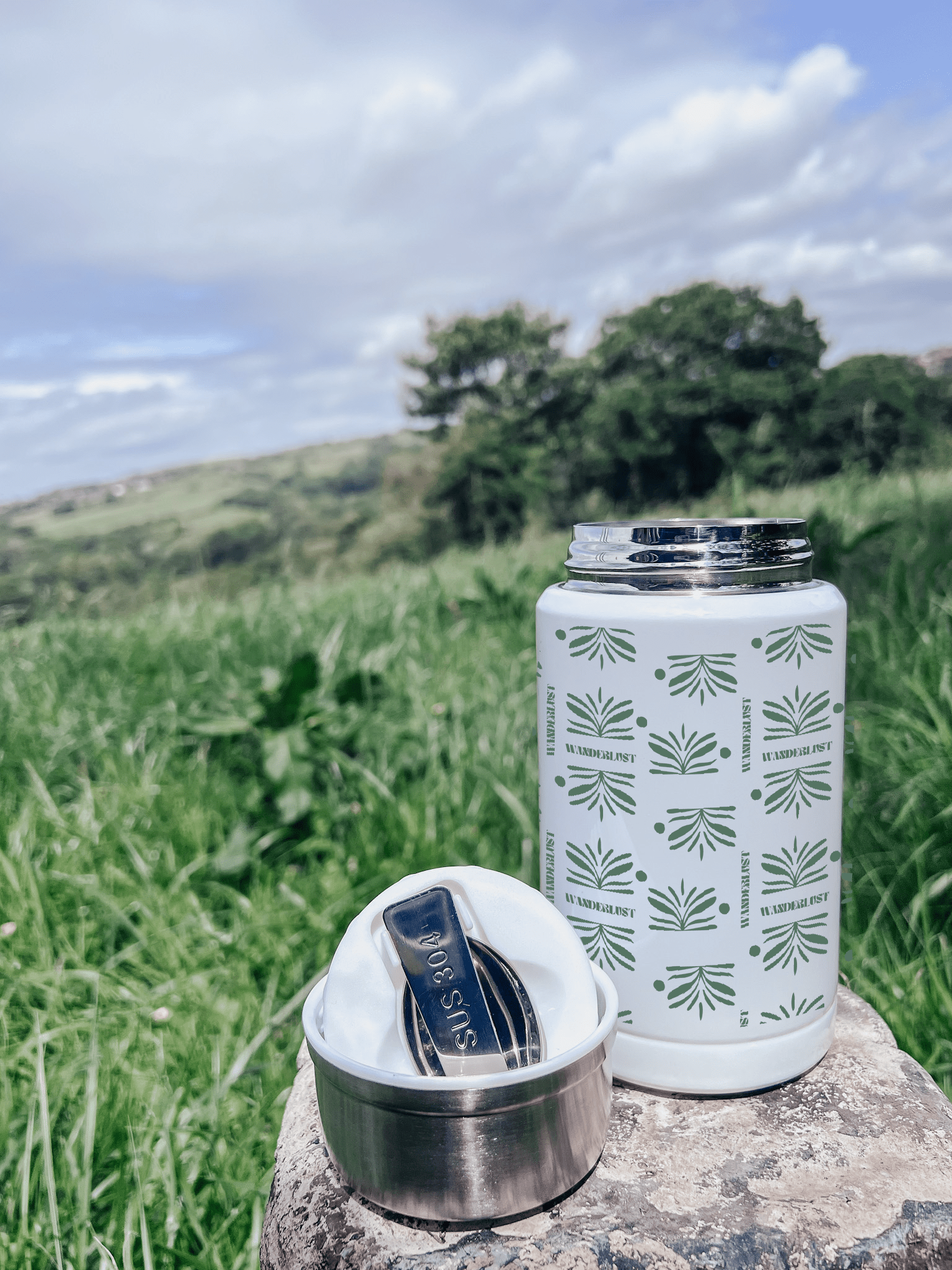 Wanderlust Food Flask - Birdie Barn