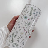 Wildflower 20oz Straight Tumbler - ZOE - Birdie Barn