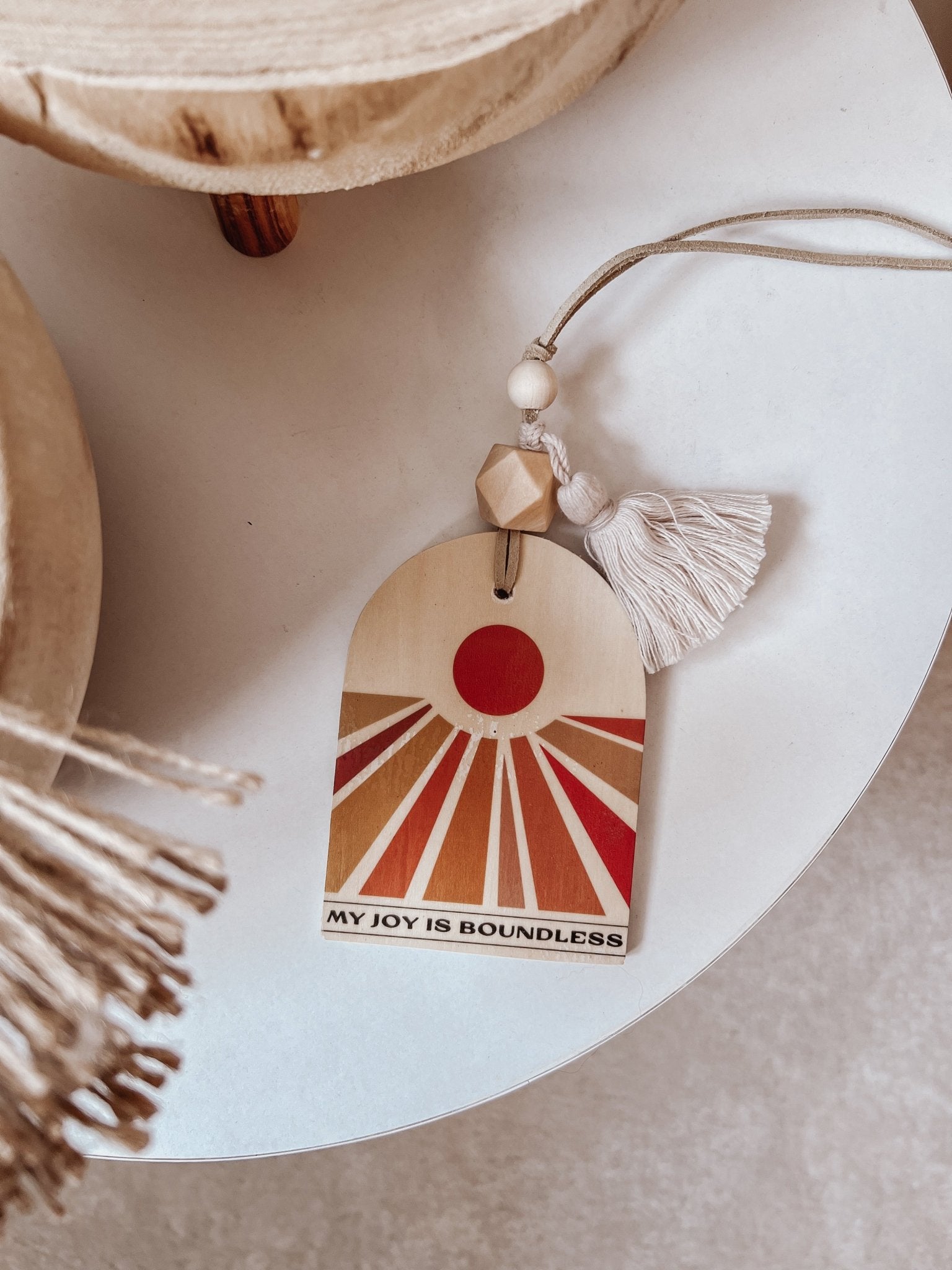 Wooden Air Freshener/Hanging Decoration - Birdie Barn