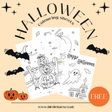 Free Halloween Colouring Printables