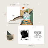Free 'Late Gift' Christmas Card Printable - Van