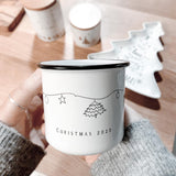 Monochrome Christmas 2020 Mug
