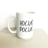 Hocus Pocus Black and White Mug