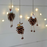 Bouncy Pine Cone Christmas Characters