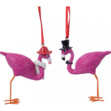 Flamingo Pair Hanging Decorations