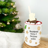 Christmas Cookie Personalised Mug - 15oz